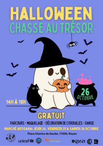 Halloween à Royan - la chasse aux trésors dans le centre-ville