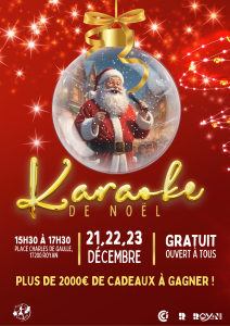 Karaoké de Noël à Royan 2024