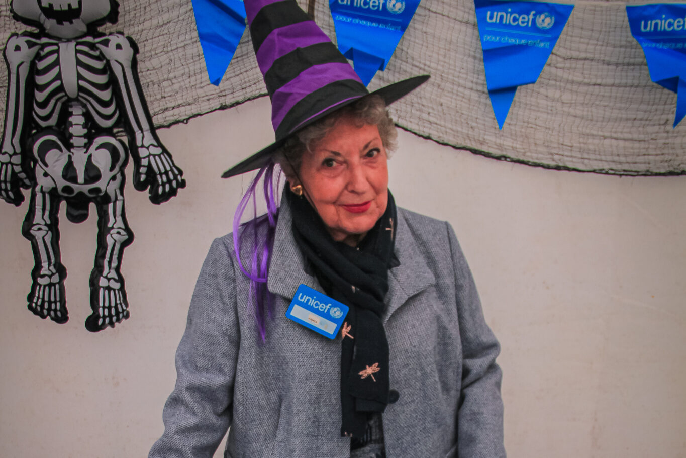 Halloween à Royan - Unicef propose des jeux interactifs aux enfants